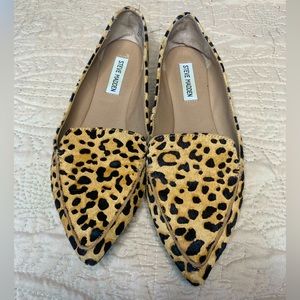 Steve Madden Leopard Flat 8.5